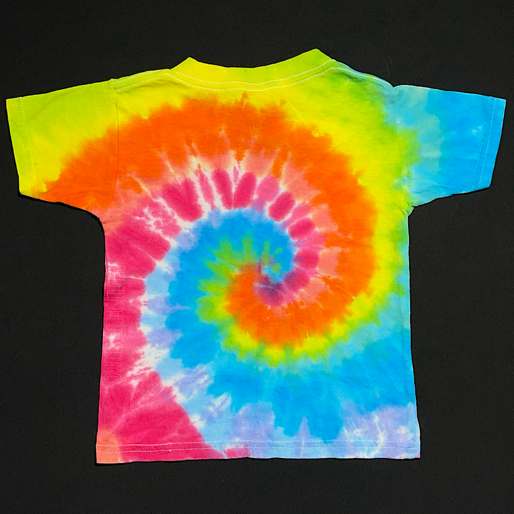 Toddler 3T Tropical Rainbow Spiral T-Shirt