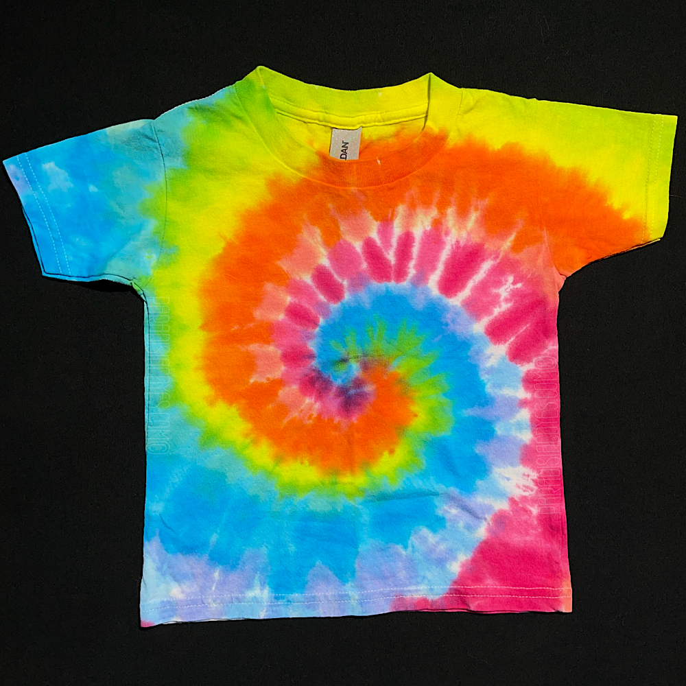 Toddler 3T Tropical Rainbow Spiral T-Shirt