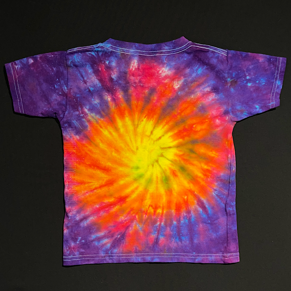 Toddler 4T Purple Sunset Sunburst T-Shirt