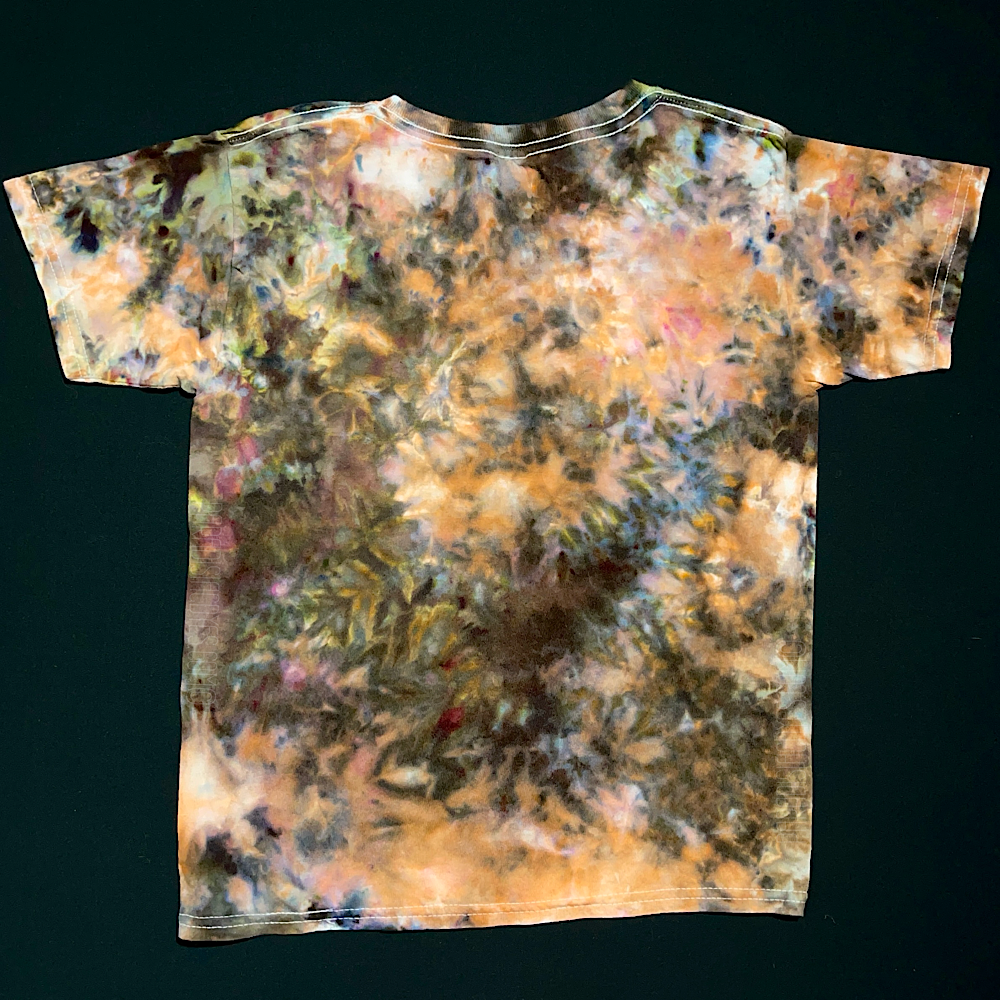 Youth XS Bleach Dyed Splatter T-Shirt