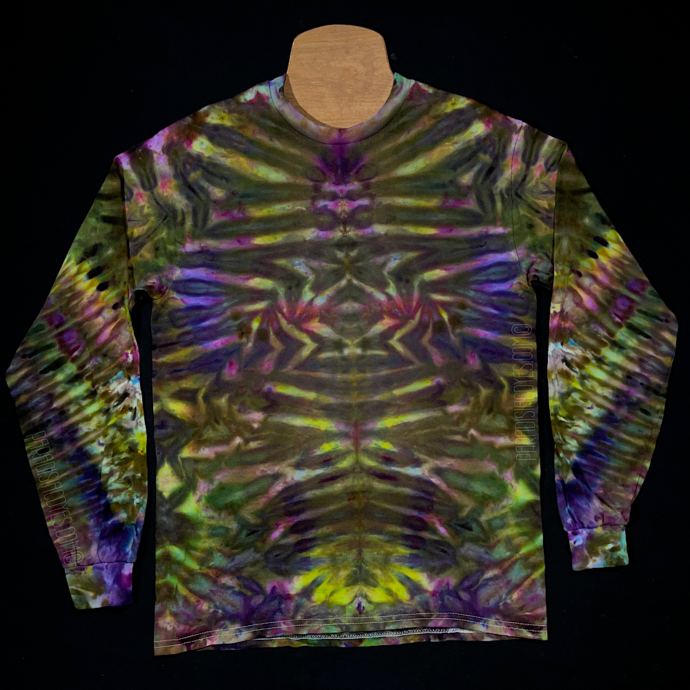 Psychedelic Hippieween Mindscape Long Sleeve Shirt