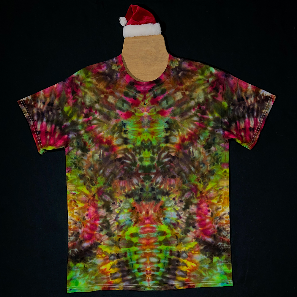 Merry Mindscape Abstract Christmas T-Shirt
