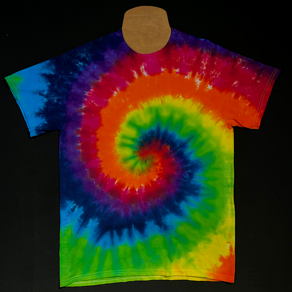 ROYGBIV Spiral Tie Dye T-Shirt