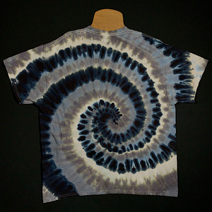 Paradisiac Psychedelic Handmade Goods Rasta Spiral Tie Dye T-Shirt | Paradisiac Psychedelic Goods Adult Small