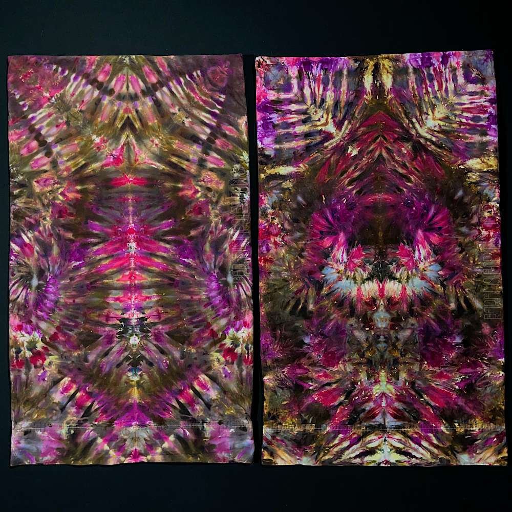 Set of (2) Psychedelic Lovescape Standard Size Pillowcases