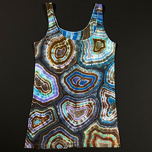 Women’s Small Geode Tie Dye Tank Top