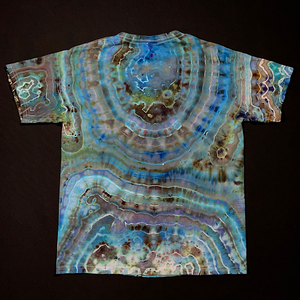 Youth Large Geode Pattern Tie Dye T-Shirt