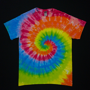Rainbow Tropics Spiral Tie Dye T-Shirt (Toddler & Youth Sizes)