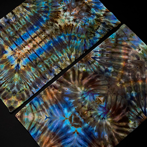 Set of (2) Psychedelic Lovescape Standard Size Pillowcases