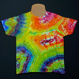 Youth Medium Rainbow Agate Geode T-Shirt