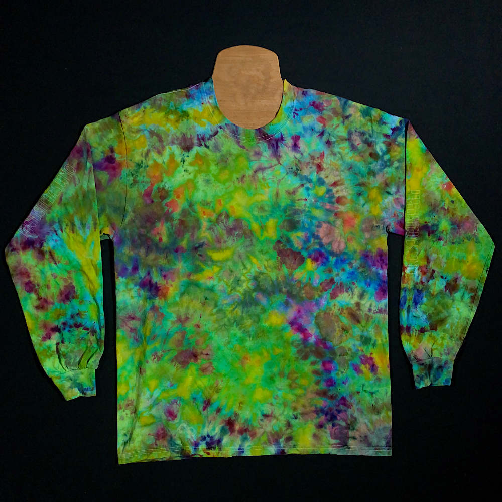 Speckled tie dye pattern 3d printed t-shirt fashion men's street