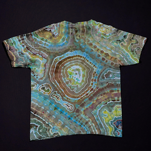 Youth Medium Geode Pattern Tie Dye Shirt