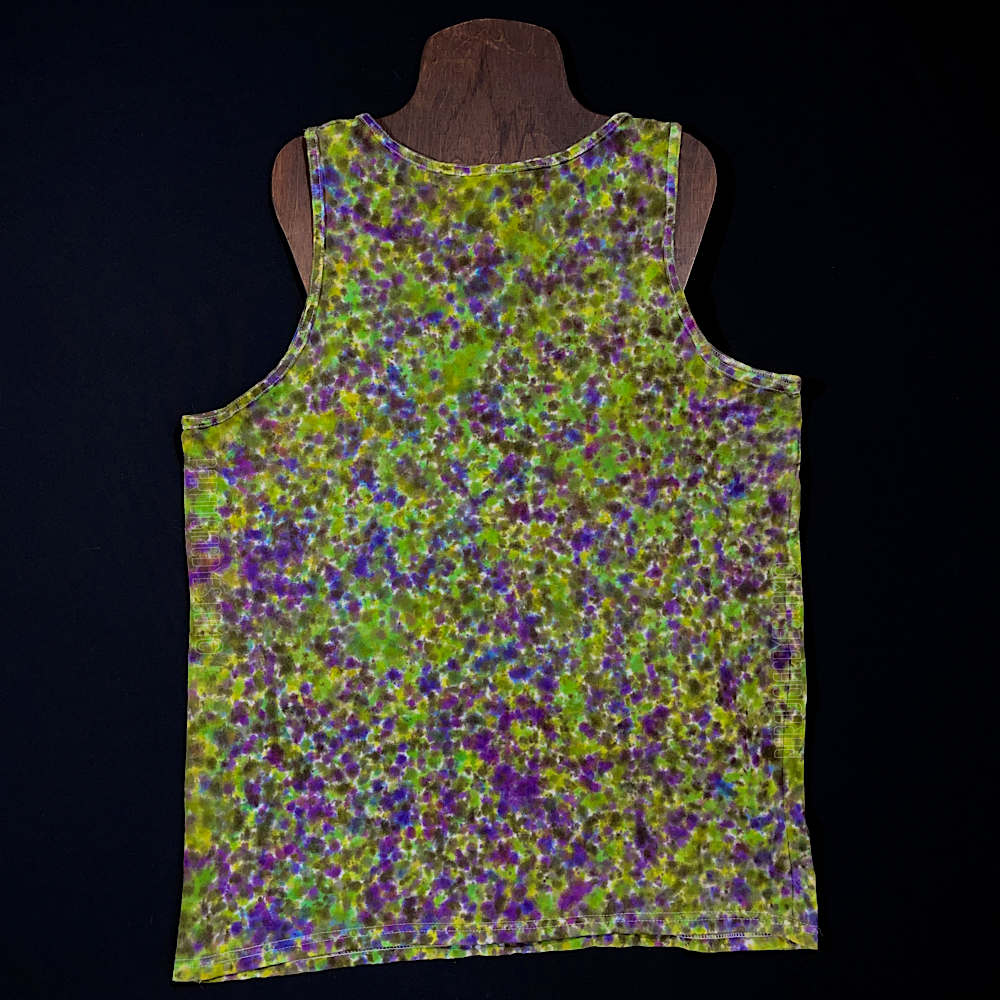Men's Large OG Kush Splatter Pattern Tank Top