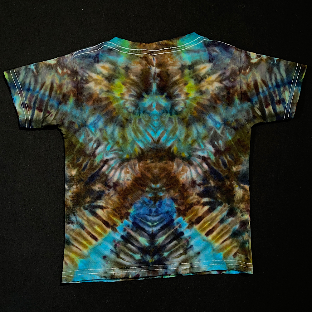 Size 4T Psychedelic Mindscape Ice Dye T-Shirt