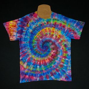 Rainbow Confetti Spiral T-Shirt