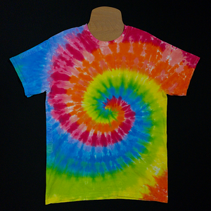Tropical Rainbow Spiral Tie Dye T-Shirt
