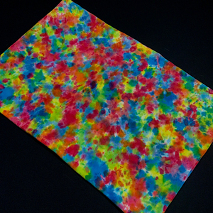 Toddler/Travel Rainbow Splatter Pattern Pillowcase | 13” x 19”